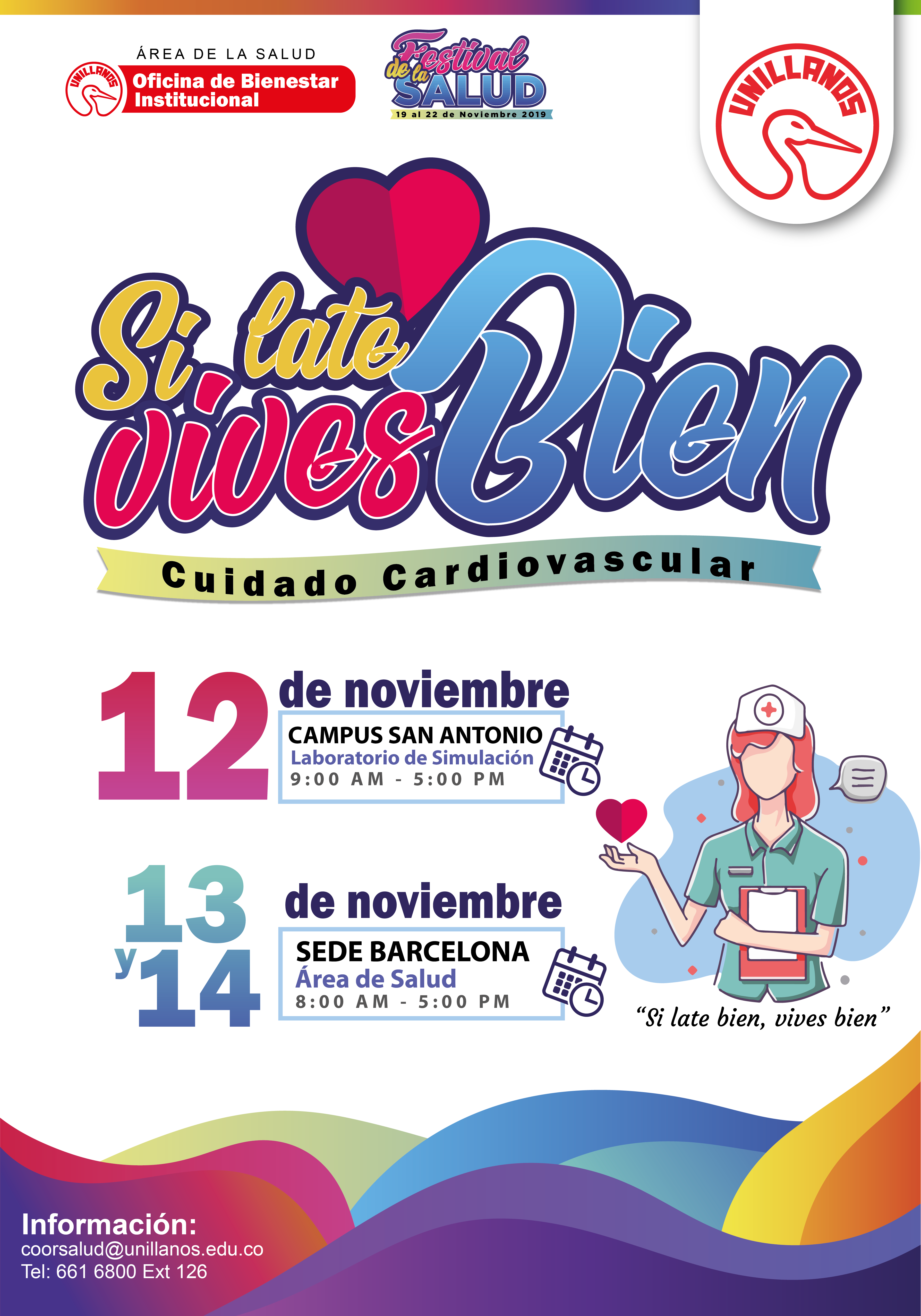 “Si Late Bien, Vives Bien”. Campaña Para Prevenir El Riesgo Cardiovascular